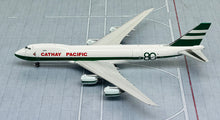 Load image into Gallery viewer, JC Wings 1/400 Cathay Pacific 747-8F 80th Anniversary" B-LJE Interactive Series
