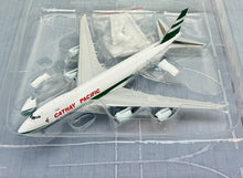 Load image into Gallery viewer, JC Wings 1/400 Cathay Pacific 747-8F 80th Anniversary" B-LJE Interactive Series
