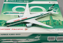 Load image into Gallery viewer, JC Wings 1/400 Cathay Pacific Airbus A350-900 80th Anniversary B-LRJ
