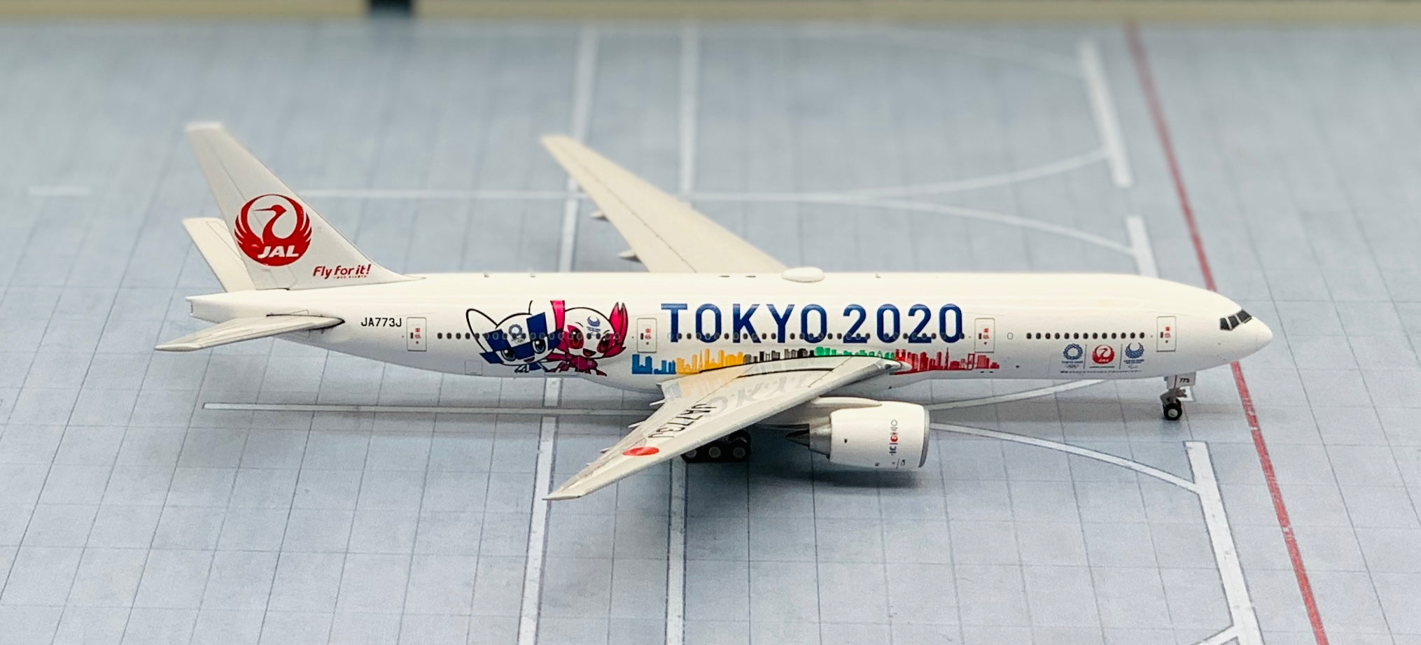 JC Wings 1/400 JAL Japan Airlines Boeing 777-200 JA773J Tokyo 2020
