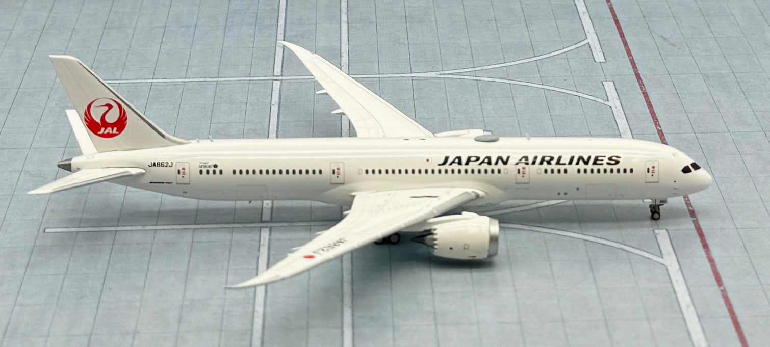 JAL 787-9 日本航空 JA862J ボーイング JC 1:400 JC Wings 1/400 JAL Japan Airlines Boeing 787-9 JA862J