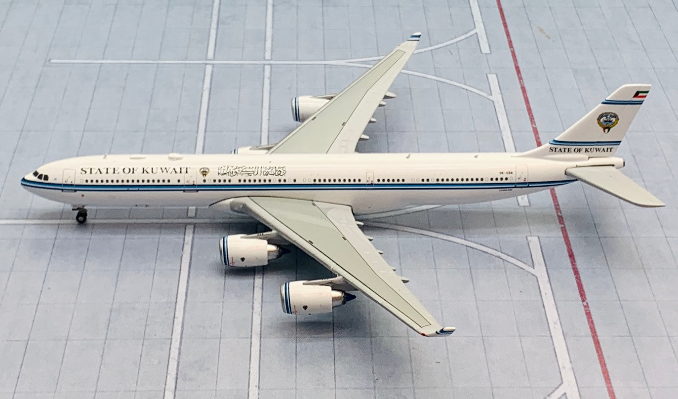 JC Wings 1/400 Kuwait Government Airbus A340-500 9K-GBA – First 