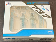 Load image into Gallery viewer, JC Wings 1/400 Air Passenger Bridges for 737 Blue LH4390
