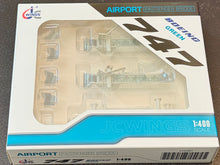 Load image into Gallery viewer, JC Wings 1/400 Air Passenger Bridge for 747 Green LH4391
