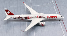Load image into Gallery viewer, JC Wings 1/400 Swiss International Airbus A350-900XWB Wanderlust HB-IFA
