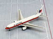 Load image into Gallery viewer, JC Wings 1/400 United Airlines Boeing 767-200 Saul Bass N607UA
