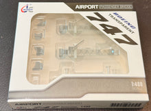 Load image into Gallery viewer, JC Wings 1/400 Air Passenger Bridge for 747 Transparent LH4387
