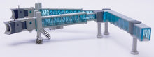 Load image into Gallery viewer, JC Wings 1/400 Air Passenger Bridge for 747 Blue LH4388
