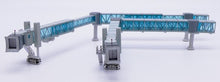 Load image into Gallery viewer, JC Wings 1/400 Air Passenger Bridges for 737 Blue LH4390
