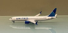 Load image into Gallery viewer, NG models 1/400 United Airlines Boeing 737 Max 9 N27520 Blue Evolution 89012
