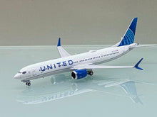 Load image into Gallery viewer, NG models 1/400 United Airlines Boeing 737 Max 9 N27520 Blue Evolution 89012
