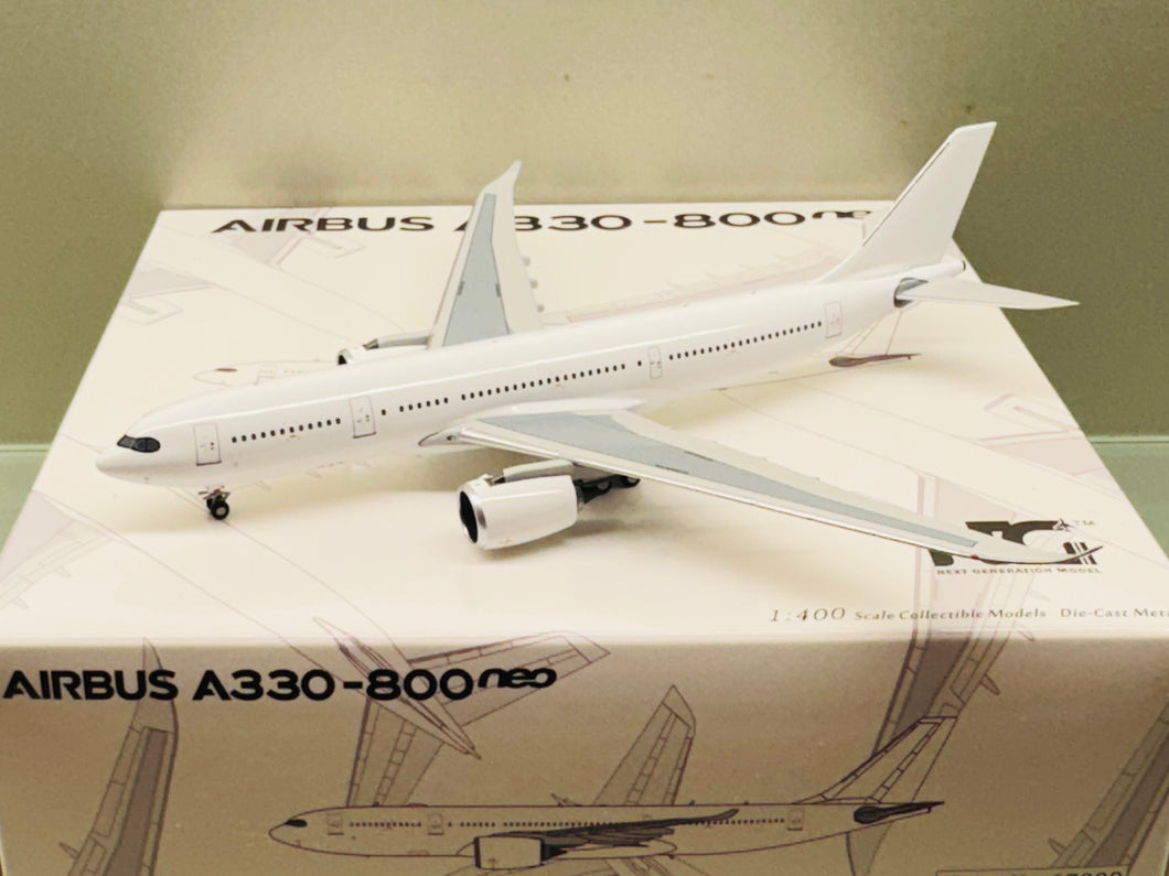 NG models 1/400 Airbus A330-800 Blank White 67000