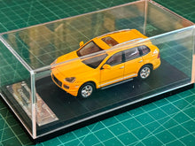 Load image into Gallery viewer, Street Warrior 1/64 Porsche Cayenne Turbo S Yellow SUV
