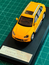Load image into Gallery viewer, Street Warrior 1/64 Porsche Cayenne Turbo S Yellow SUV
