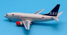 Load image into Gallery viewer, JC Wings 1/200 SAS Braathens Norway Boeing 737-500 LN-BRO
