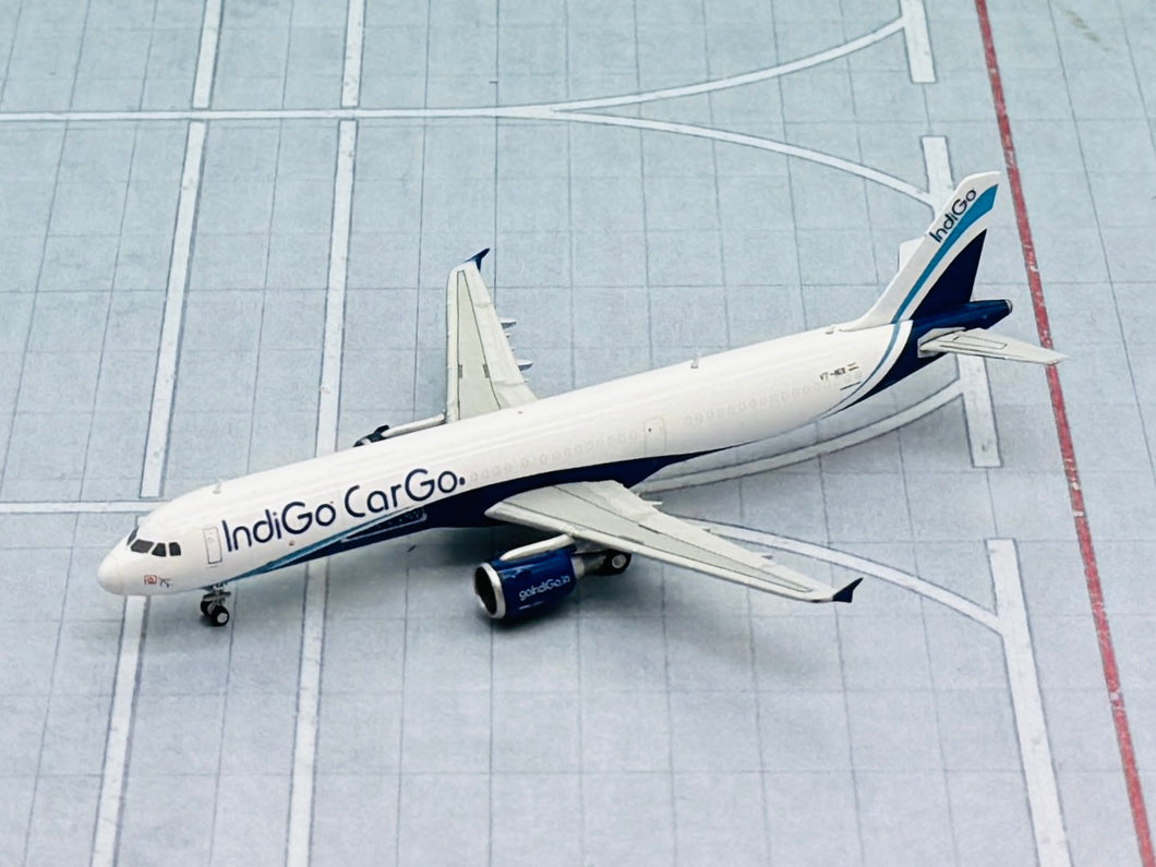 JC Wings 1/400 IndiGo Cargo Airbus A321 P2F VT-IKX