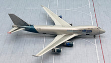 Load image into Gallery viewer, JC Wings 1/400 Silk Way West Airlines Boeing 747-400F Interactive Series 4K-BCH

