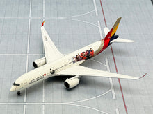 Load image into Gallery viewer, JC Wings 1/400 Asiana Airlines Airbus A350-900 XWB Fly Korea HL8381
