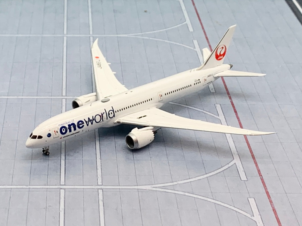 JC Wings 1/400 JAL Japan Airlines Boeing 787-9 OneWorld Livery JA861J