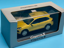 Load image into Gallery viewer, Minichamps 1/43 Porsche Cayenne S in yellow
