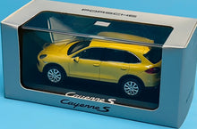 Load image into Gallery viewer, Minichamps 1/43 Porsche Cayenne S in yellow
