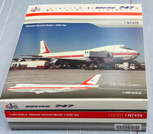 Load image into Gallery viewer, JC Wings 1/400 Boeing Company 747-100 House Colour N7470 First Prototype with GSE set
