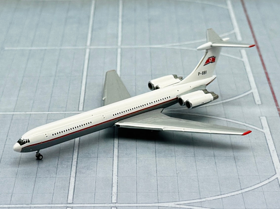 JC Wings 1/400 Air Koryo Ilyushin Il-62M P-881 – First Class
