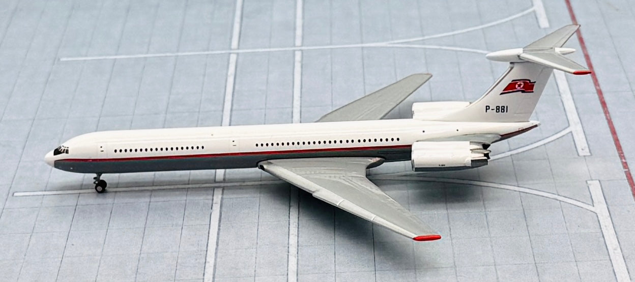 JC Wings 1/400 Air Koryo Ilyushin Il-62M P-881 – First Class
