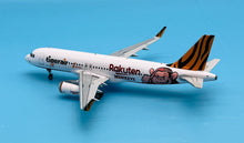 Load image into Gallery viewer, JC Wings 1/200 Tiger Air Taiwan Airbus A320 Rakuten Monkeys B-50006
