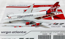 Load image into Gallery viewer, JC Wings 1/400 Virgin Atlantic Boeing 747-400 "Tubular Belle" G-VHOT
