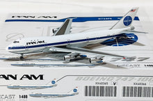 Load image into Gallery viewer, JC Wings 1/400 Pan Am Boeing 747-100 Polished N734PA
