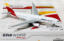 Load image into Gallery viewer, JC Wings 1/400 Iberia Airbus A330-200 oneworld EC-MYA
