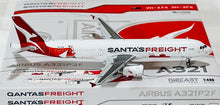 Load image into Gallery viewer, JC Wings 1/400 Qantas Freight Airbus A321(P2F) "Santa's Freight" VH-XF4
