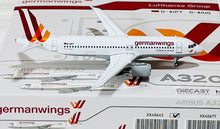 Load image into Gallery viewer, JC Wings 1/400 Germanwings Airbus A320 D-AIPT
