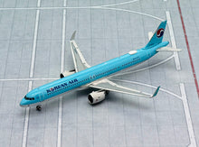 Load image into Gallery viewer, NG models 1/400 Korean Air Airbus A321neo HL8506 13095
