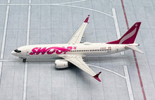 Load image into Gallery viewer, NG models 1/400 Swoop Airlines Boeing 737 MAX 8  C-GYLP (#Halifax) 88023
