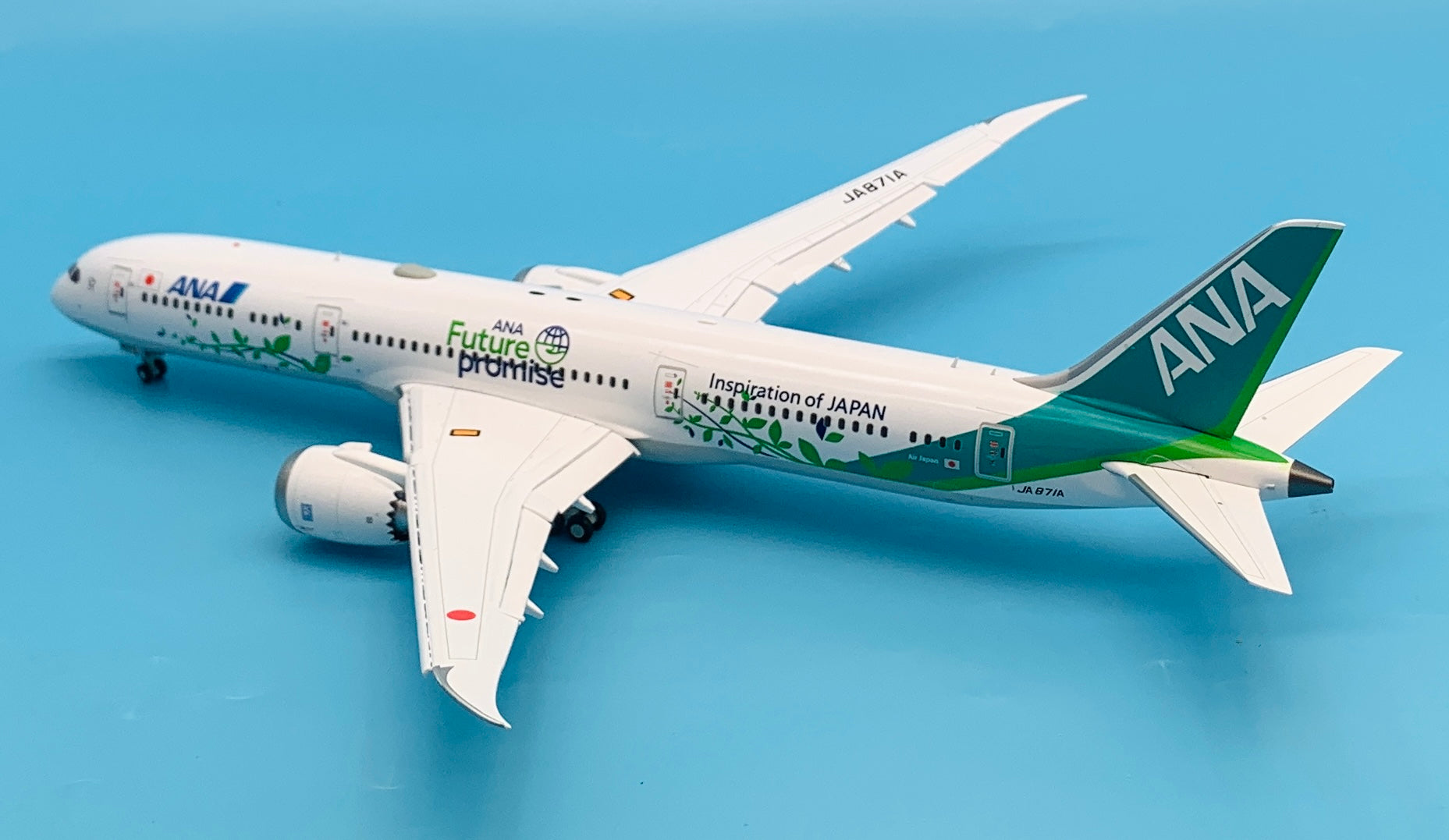 Amazon | NG Model 1/400 完成品 ANA Future Promise Green For