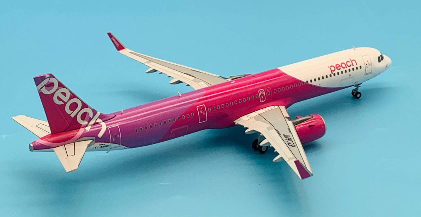 JC Wings 1/200 Peach Aviation Airbus A321neo JA902P – First Class 