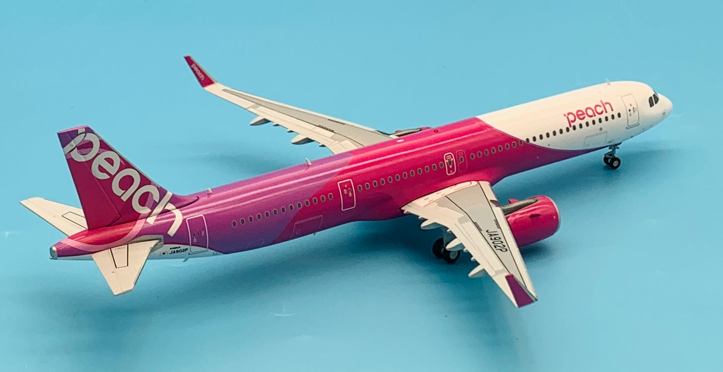 JC Wings 1/200 Peach Aviation Airbus A321neo JA902P – First Class