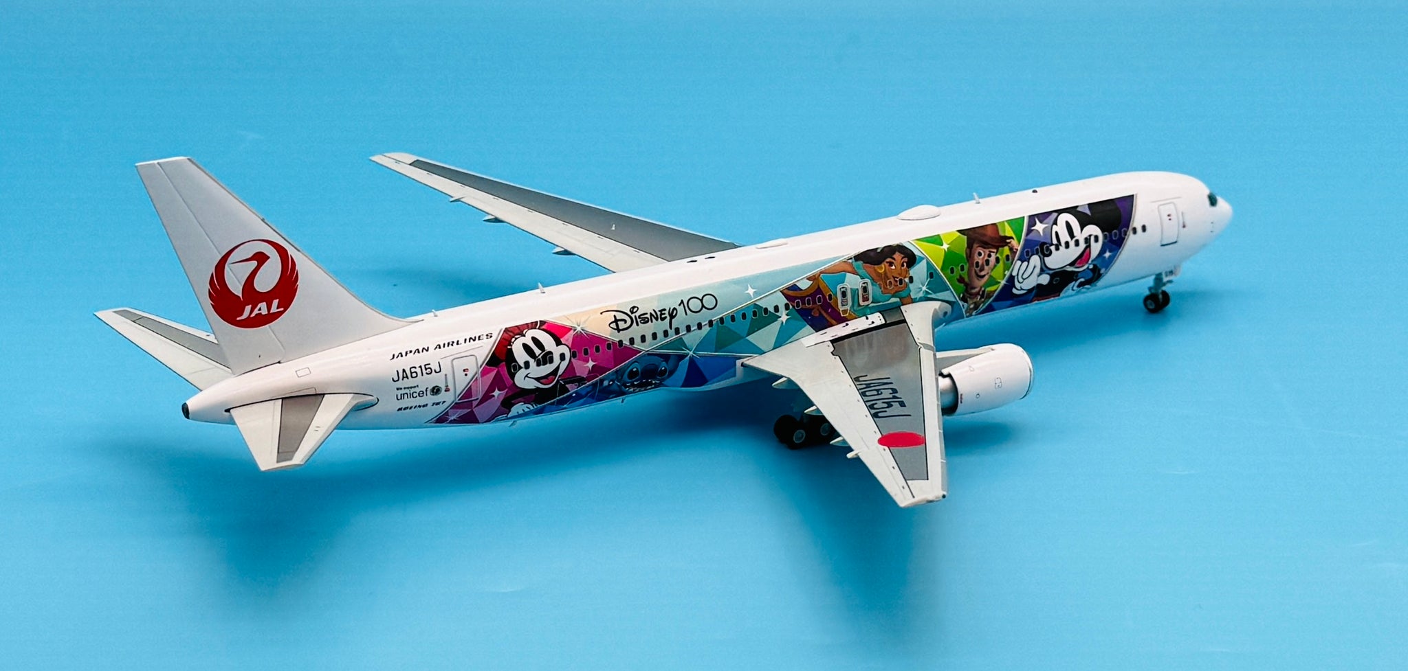 JCWings 1:200 JAL 結び付ける B767-300ER JA615J 特別塗装 JCWings 1:200 JAL 結び付ける B767-300ER JA615J 特別塗装