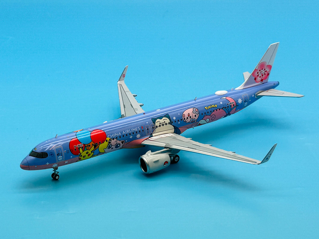JC Wings 1/200 China Airlines Airbus A321NEO Pokemon Pikachu Jet B-18101