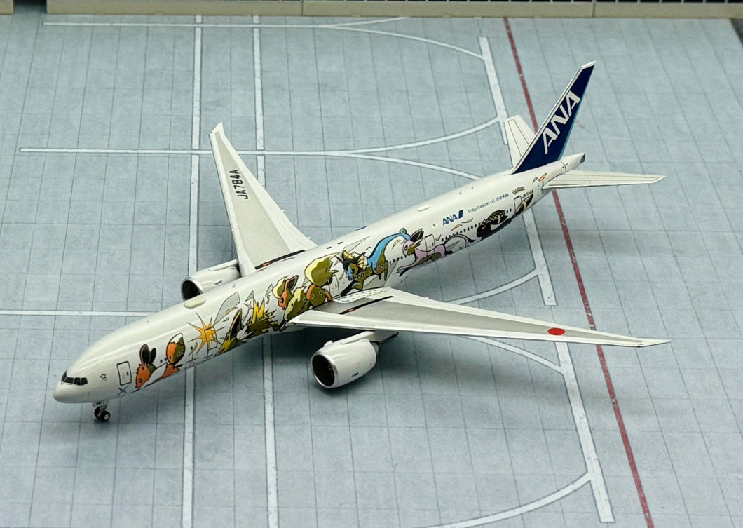 NG models 1/400 ANA All Nippon Airways Boeing 777-300ER JA784A Eevee J ...