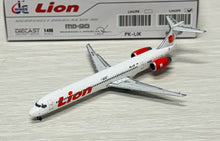 Load image into Gallery viewer, JC Wings 1/400 Lion Air McDonnell Douglas MD-90 PK-LIP
