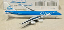 Load image into Gallery viewer, JC Wings 1/400 KLM Royal Dutch Airlines Cargo Boeing 747-400F "OC" PH-CKB
