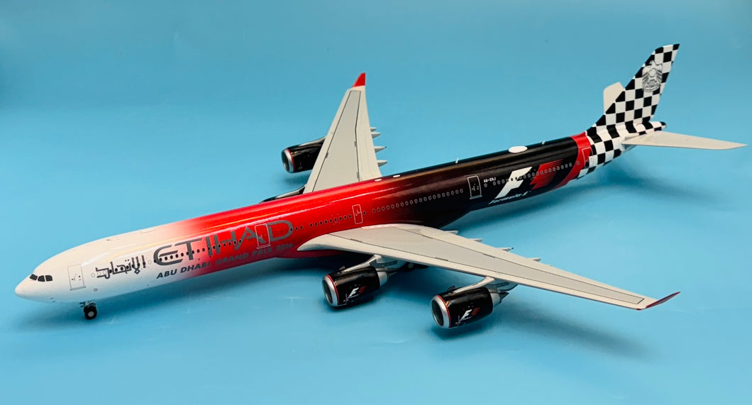 JC Wings 1/200 Etihad Airways Airbus A340-600 Formula 1 A6-EHJ