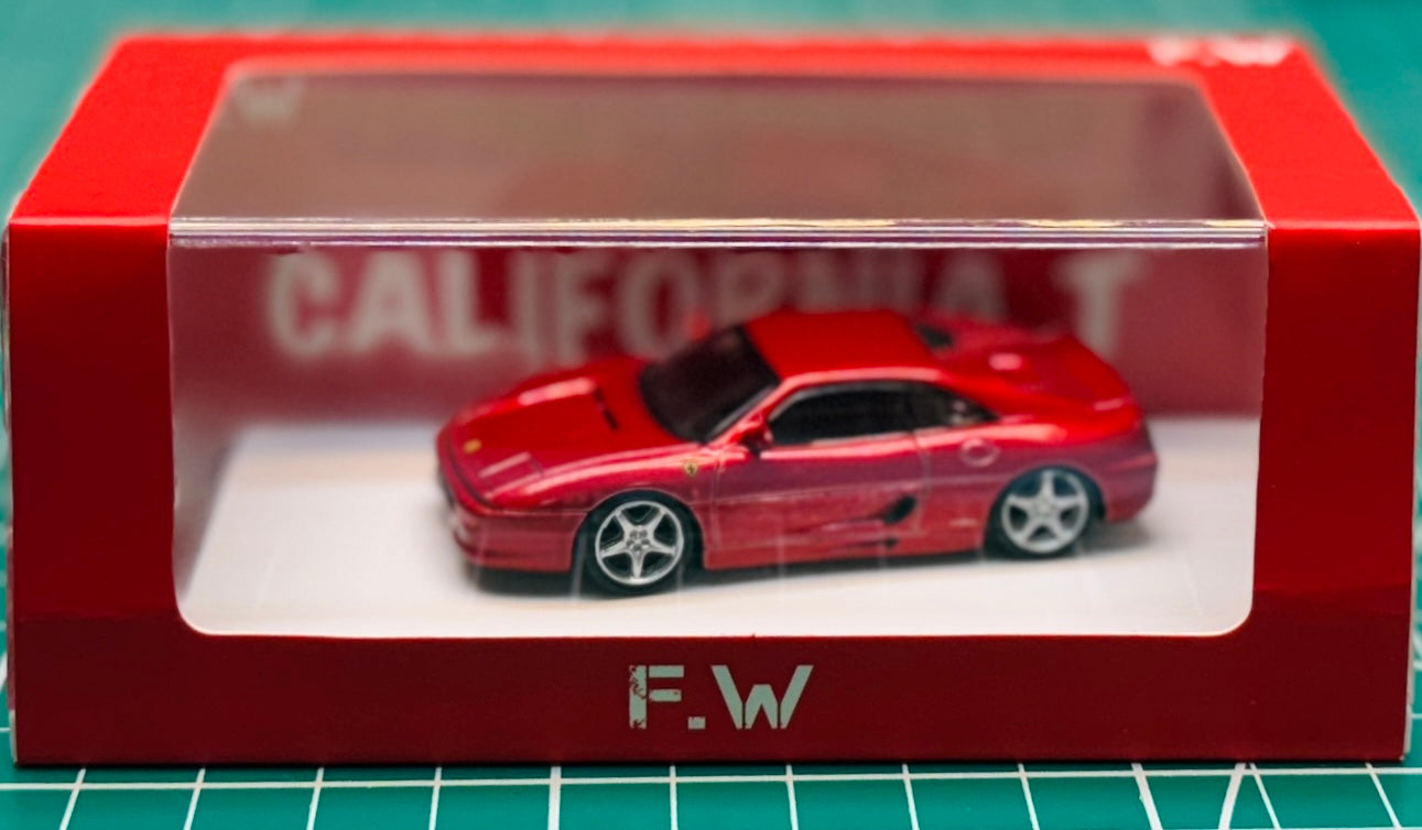 F.W 1/64 Ferrari California T hard top in Red – First Class