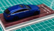 Load image into Gallery viewer, MJ model 1/64 Mercedes Benz AMG CLS63 shooting brake in blue
