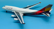 Load image into Gallery viewer, SQ Wings 1/200 Asiana Airlines Boeing 747-400 HL7428 Last 747-400 L2003
