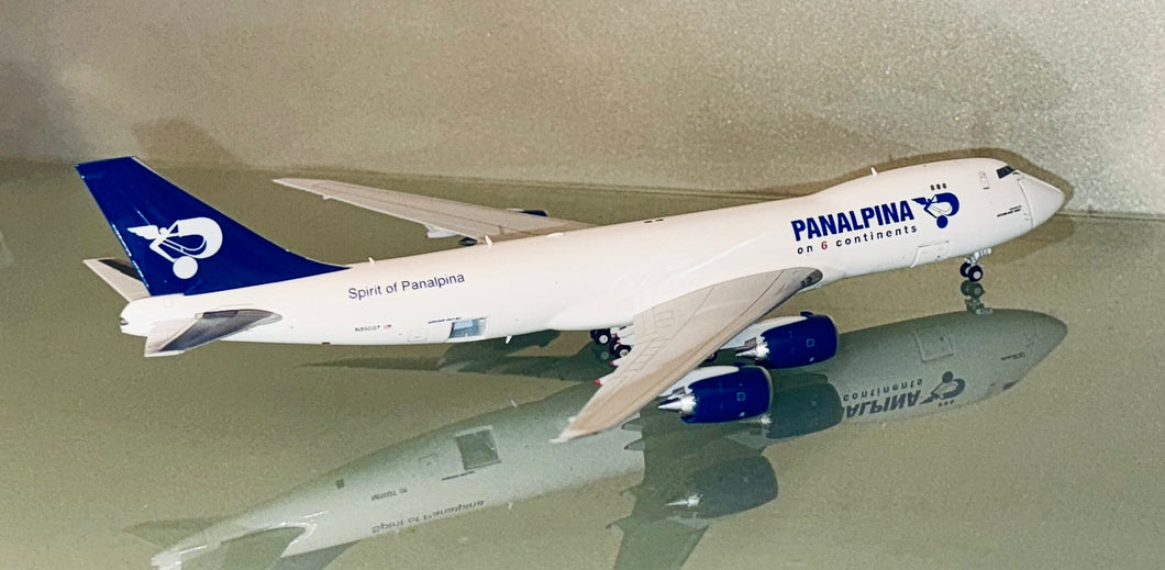 JC Wings 1/400 Panalphina Boeing 747-8F Interactive Series N850GT