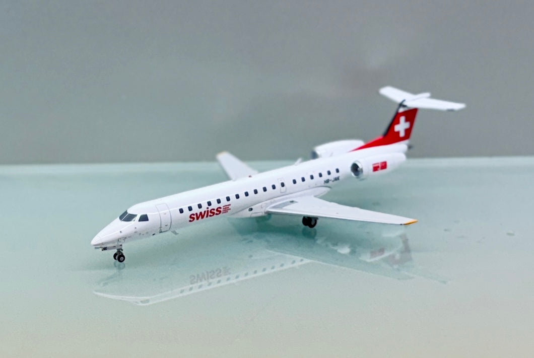 JC Wings 1/200 Swiss International Embraer ERJ-145LU HB-JAK